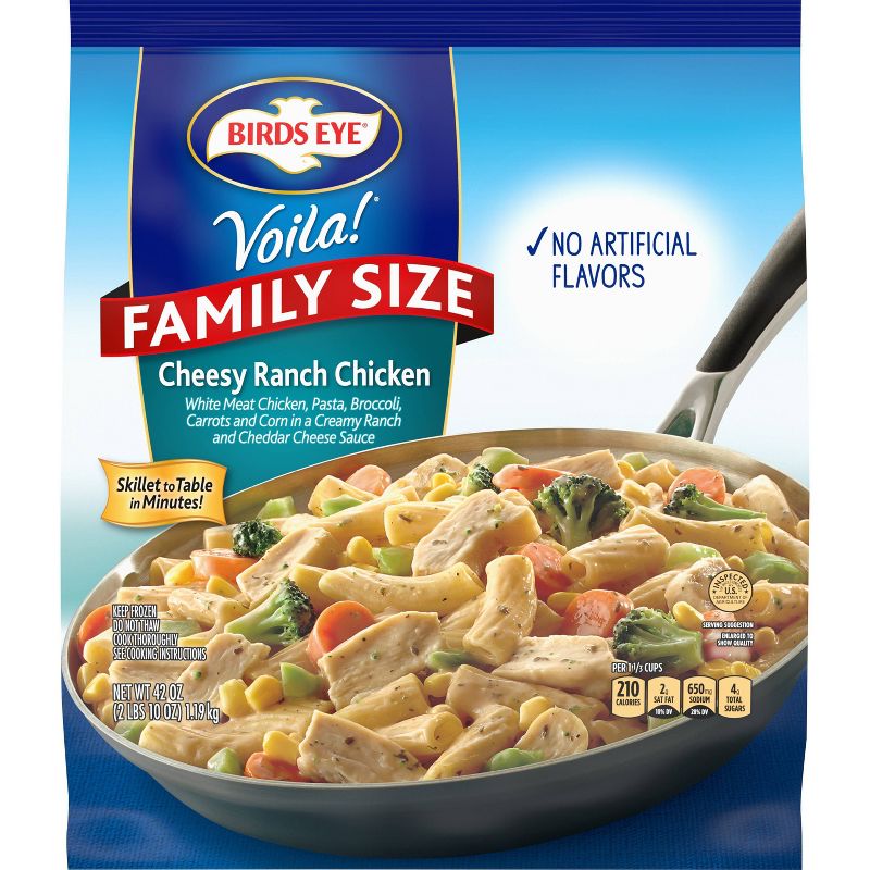 Birds Eye Voila! Frozen Family Size Cheesy Ranch Chicken - 42oz