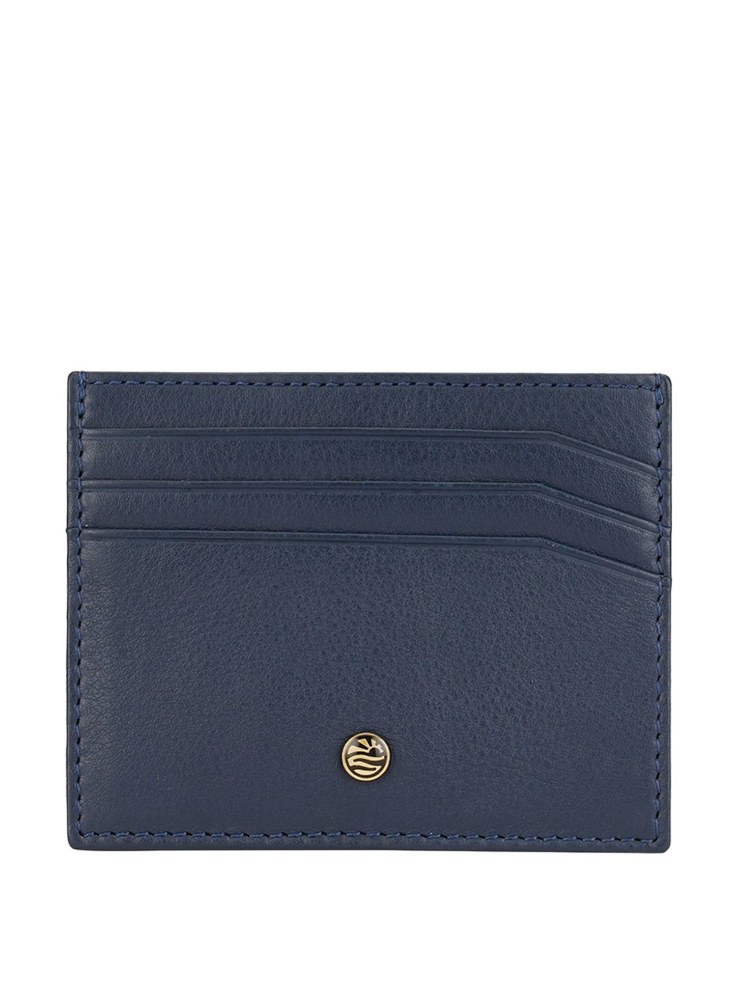 PERQUISITE CENTURION Navy Solid Card Holder