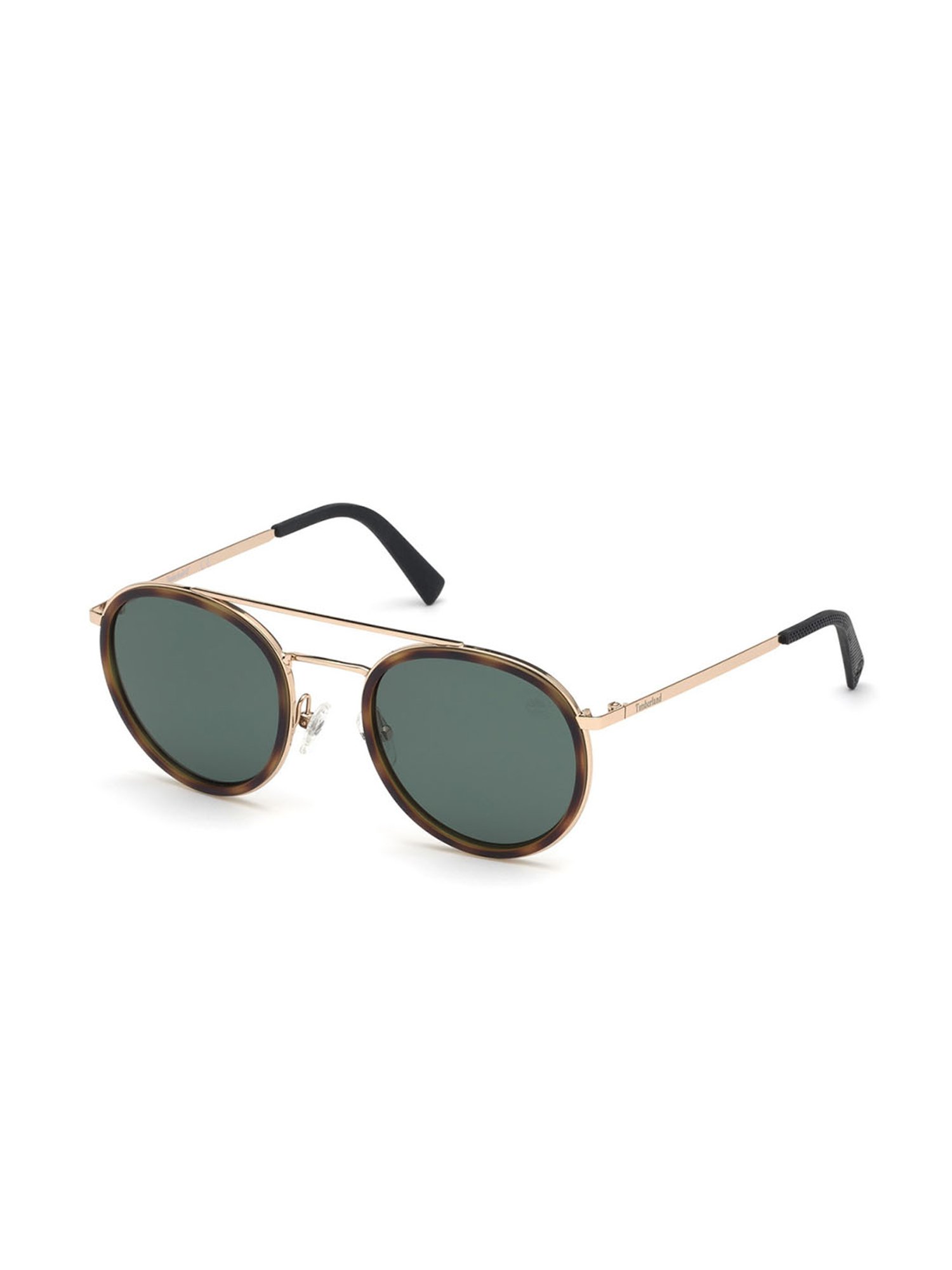 Timberland Green Round Unisex Sunglasses