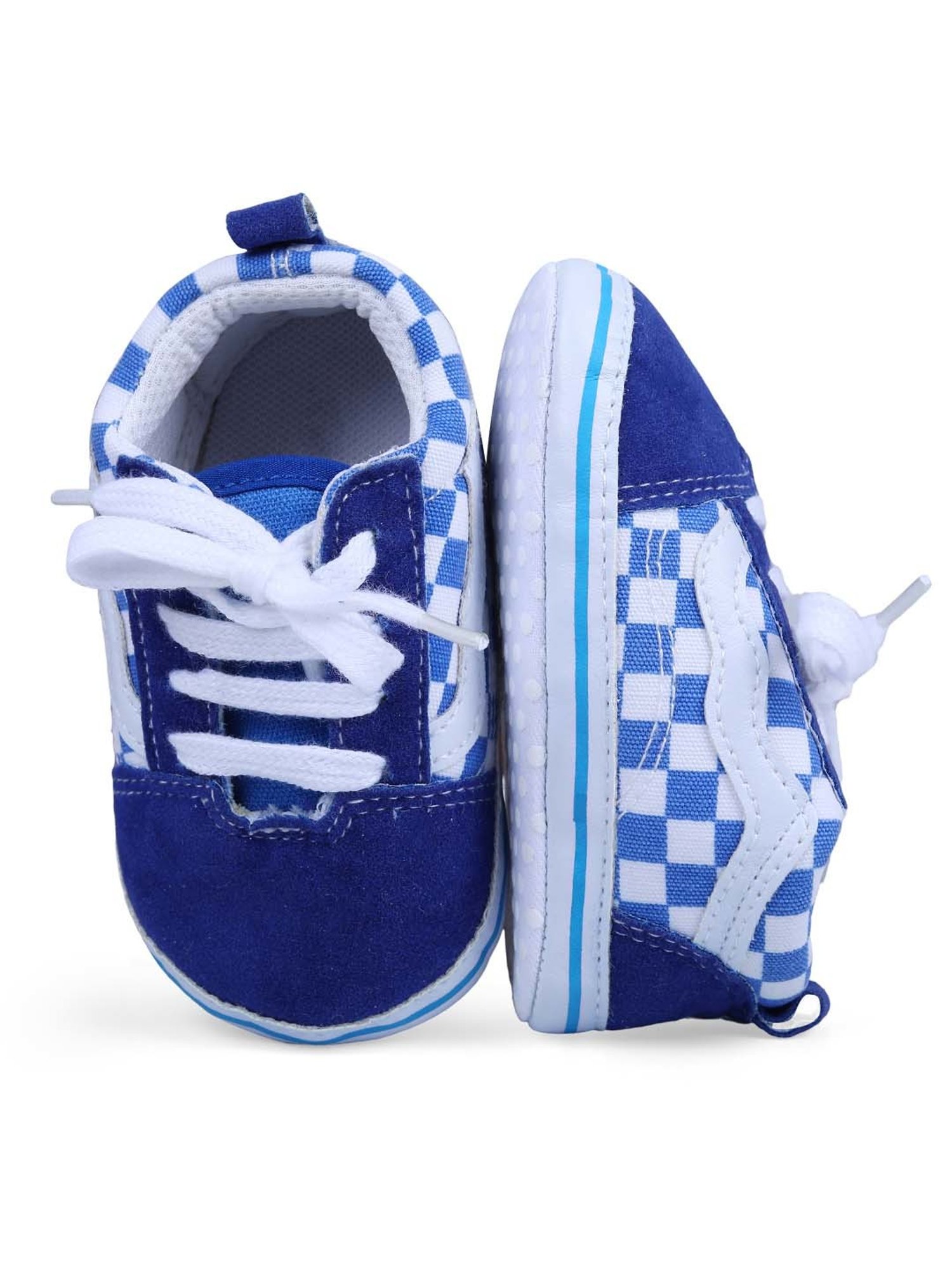 Baby Moo Kids Blue Casual Booties