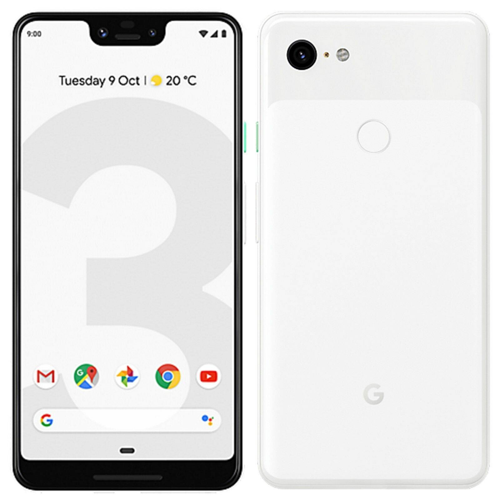 Google Pixel 3 XL G013C (2018) 64GB (No CDMA, GSM only) Factory Unlocked 4G/LTE Smartphone - Not Pink