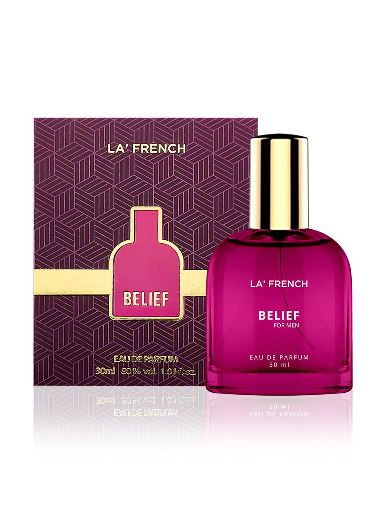 La'french Belief Eau de Parfum for Men - 30 ml