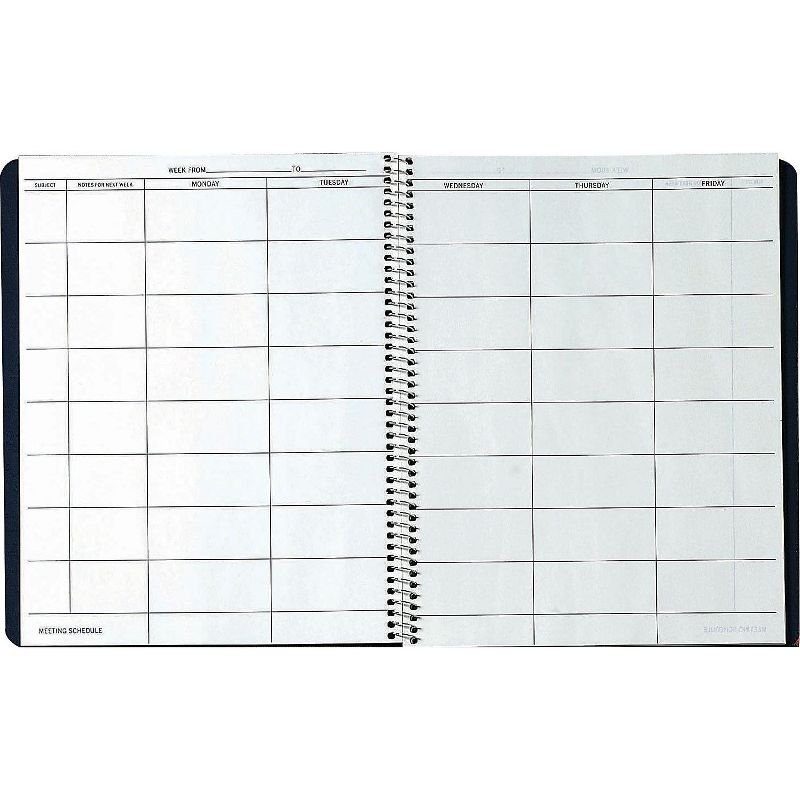 Roaring Spring Teacher Planner 40-Week Double Pocket 11"x8-1/2" Assorted 12144