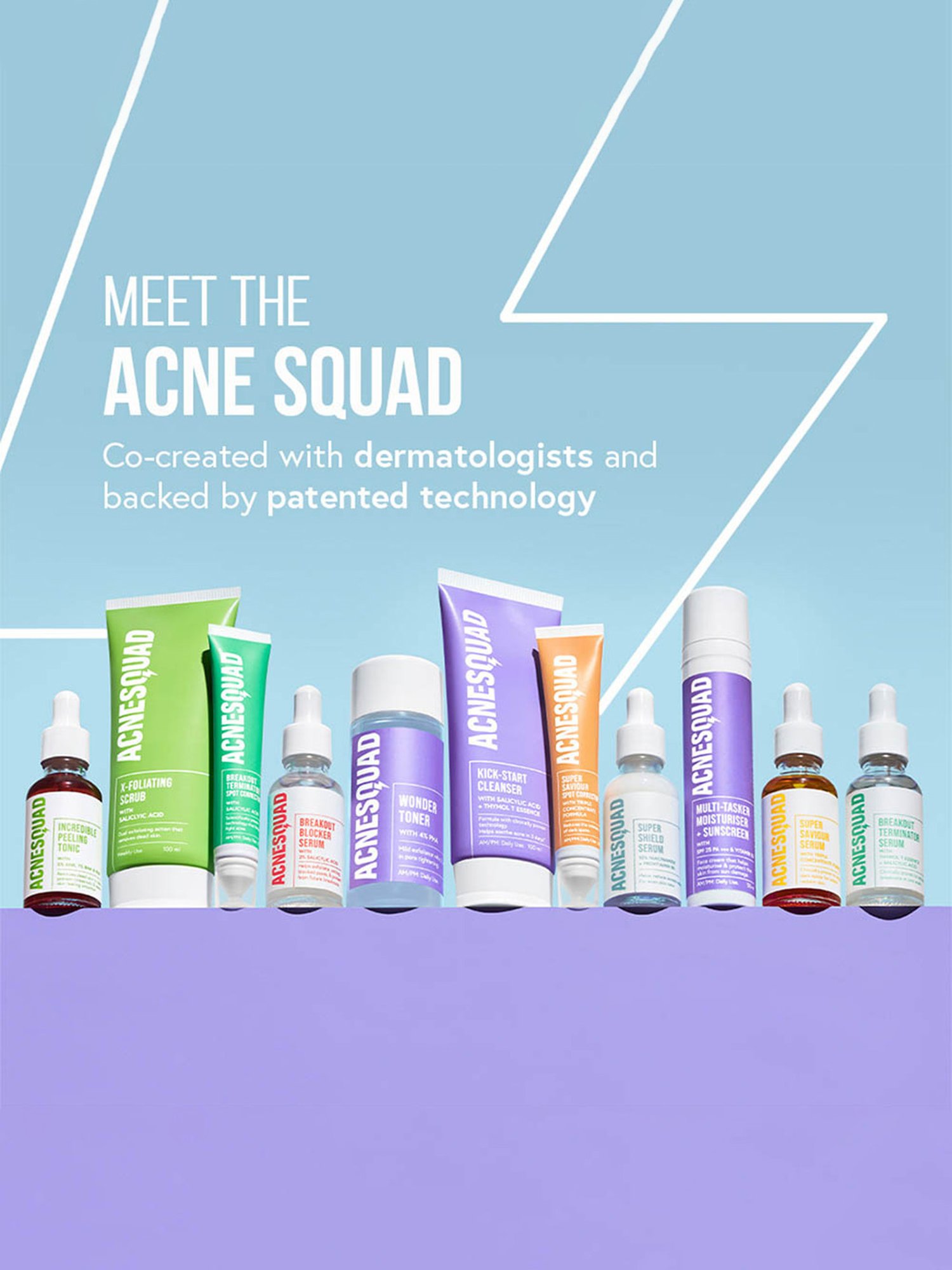Acne Squad Multi-Tasker Moisturiser + SPF 25 PA+++ & Vitamin B3 - 50 ml
