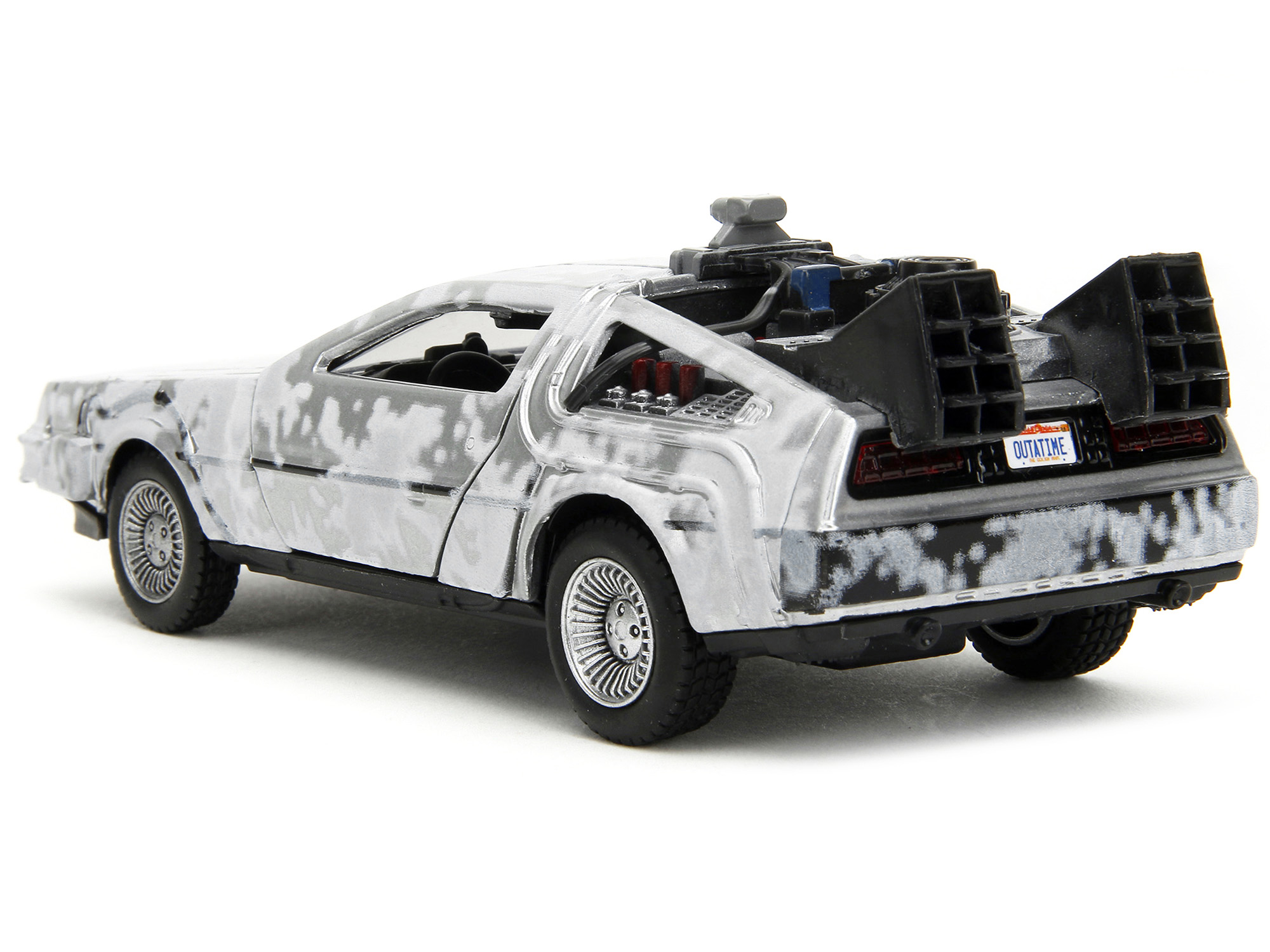 DMC DeLorean Time Machine with Doc Brown Figure "Back to the Future" (1985) Movie Diecast Model Car by Corgi