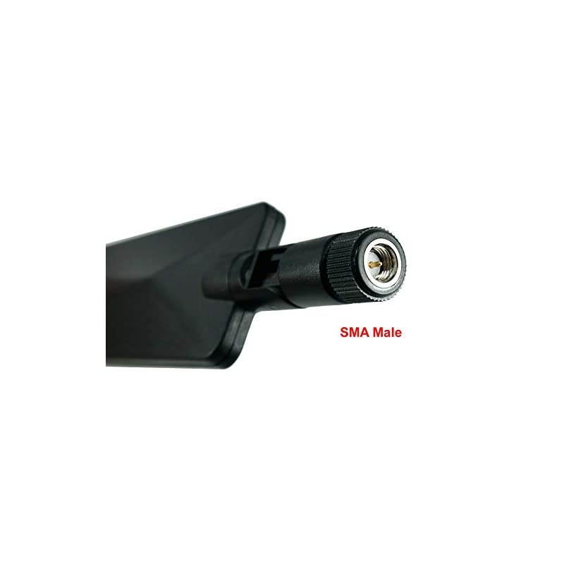 3G/4G/LTE Universal Wide Band 5 dBi Omni-Directional Paddle Antenna for Cisco, Cradlepoint, Digi, Pepwave, Sierra Wireless and Many Others