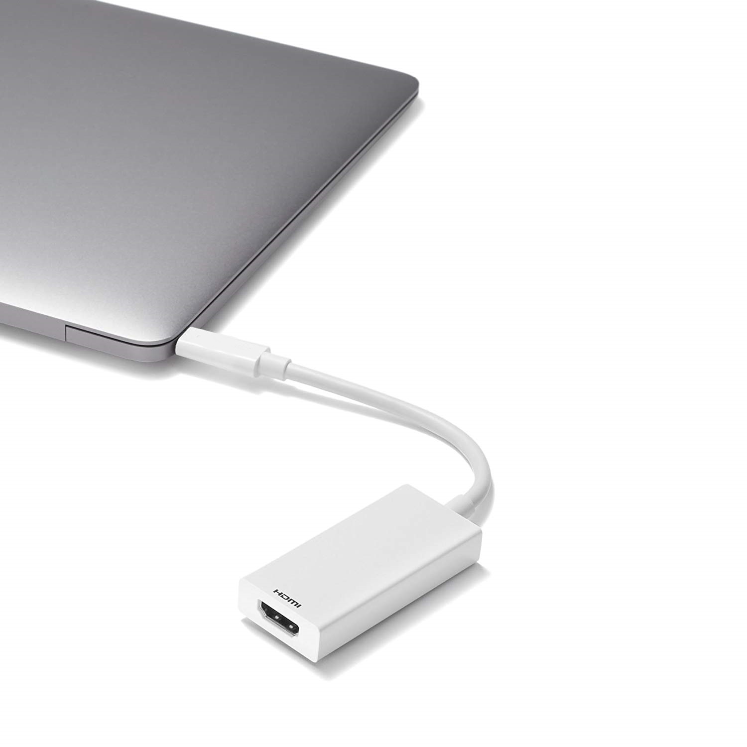 MINIX NEO C-HD Premium USB-C to 4K 60Hz HDMI Adapter/ USB-C cable, High-Resolution Display Universal Compatibility Windows Mac and Chrome OS (Silver /Gray)