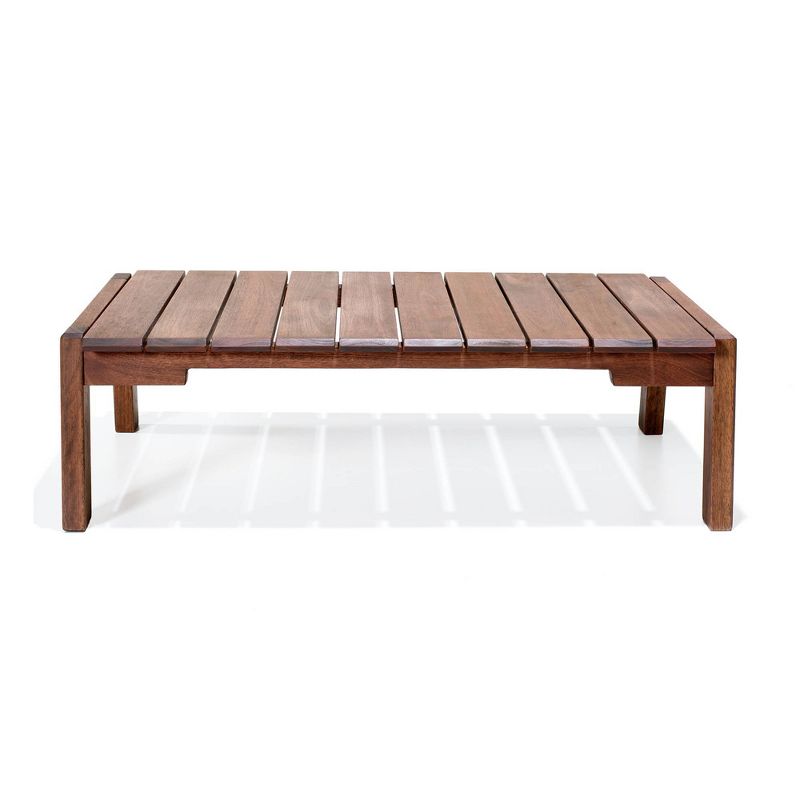 4pc Otero Eucalyptus Wood Outdoor Seating Set - Alaterre Furniture