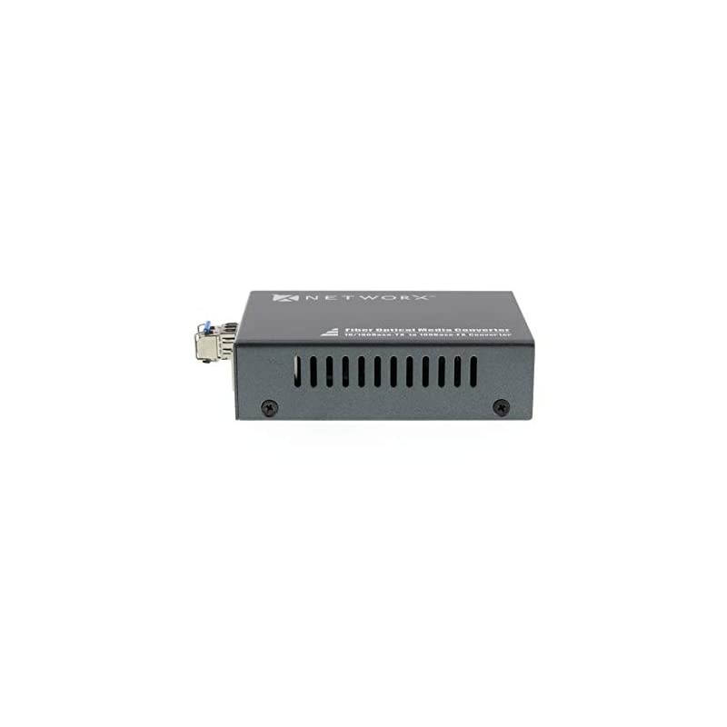 Ethernet Fiber Media Converter - UTP to 100Base-FX - LC Multimode, 2km, ...