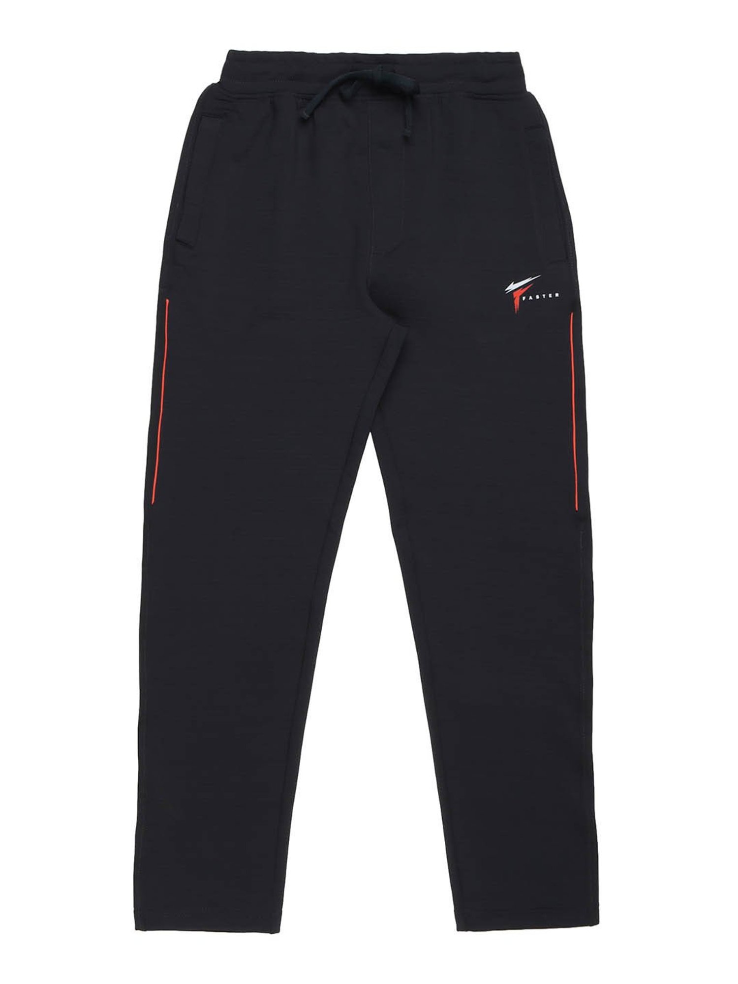Bodycare Boys Black Solid Trousers