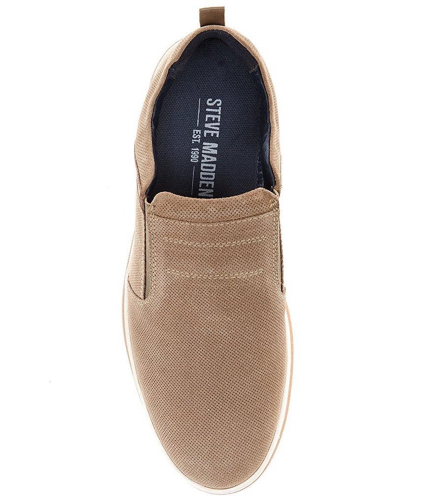 Steve Madden Men's Axxis Suede Slip-On Shoes