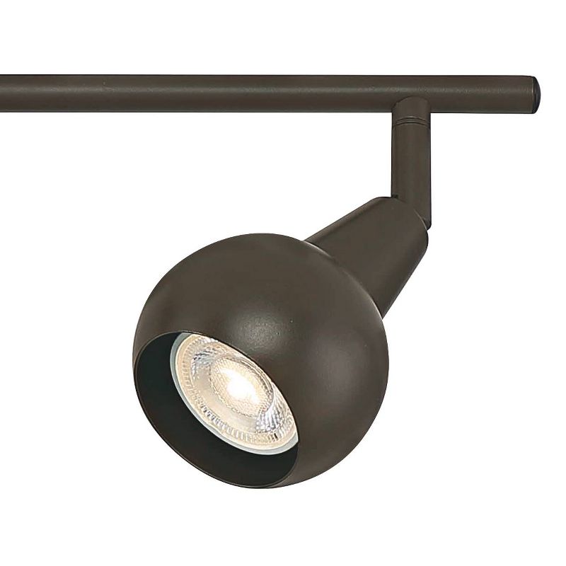 Pro Track&reg; 4-Light Bronze LED Track Fixture