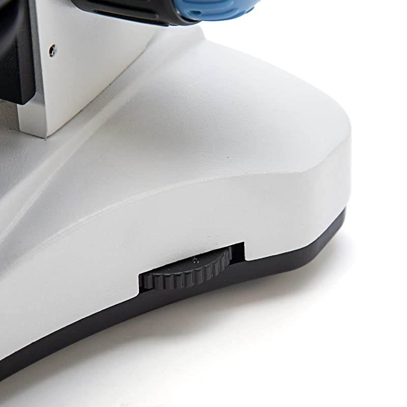 SW150 Compound Monocular Student Microscope with 40X1000X Magnification Glass Optics Extra 25X Widefield Eyepiece Coarse and Fine Focusing Dual Illumination and Cordless Capability