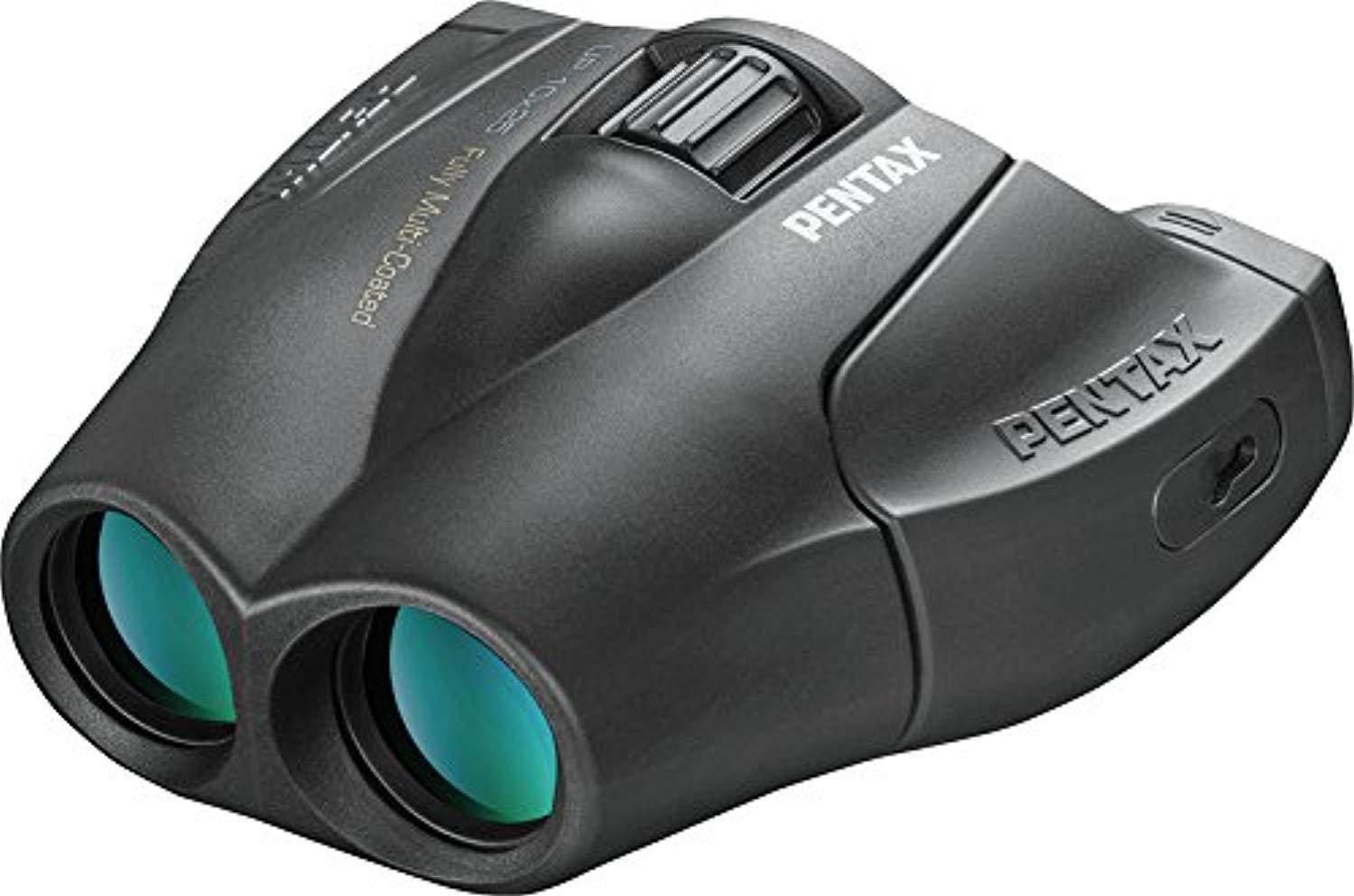 Pentax U-Series Compact Porro-Prism UP 10x25 Binocular, Black