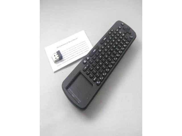 RC12 Mini Handheld 2.4G Wireless Touchpad Air Mouse Keyboard Remote Control for PC Notebook Android TV BOX