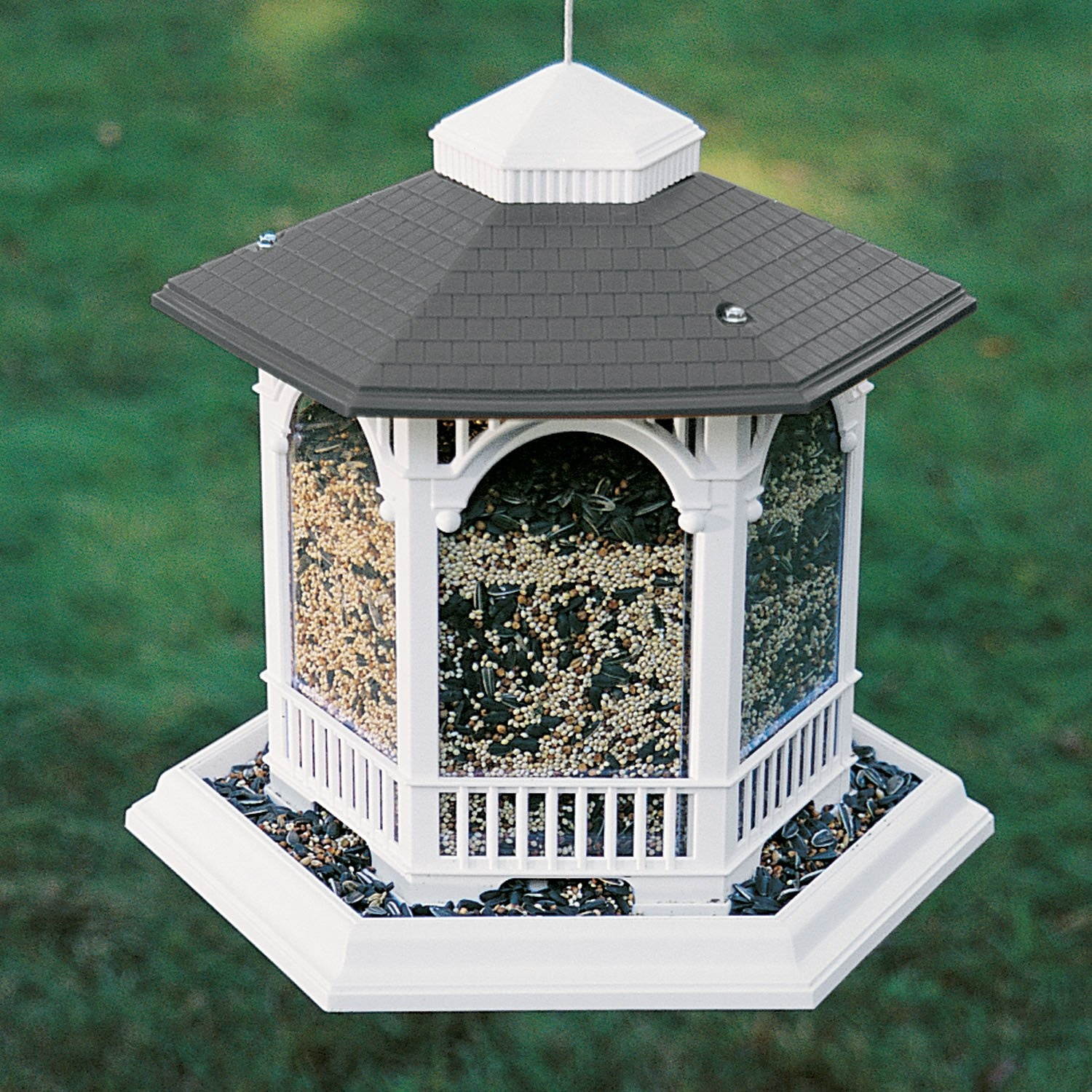 Woodlink NA6262 Audubon Hopper Deluxe Gazebo Wild Bird Feeder