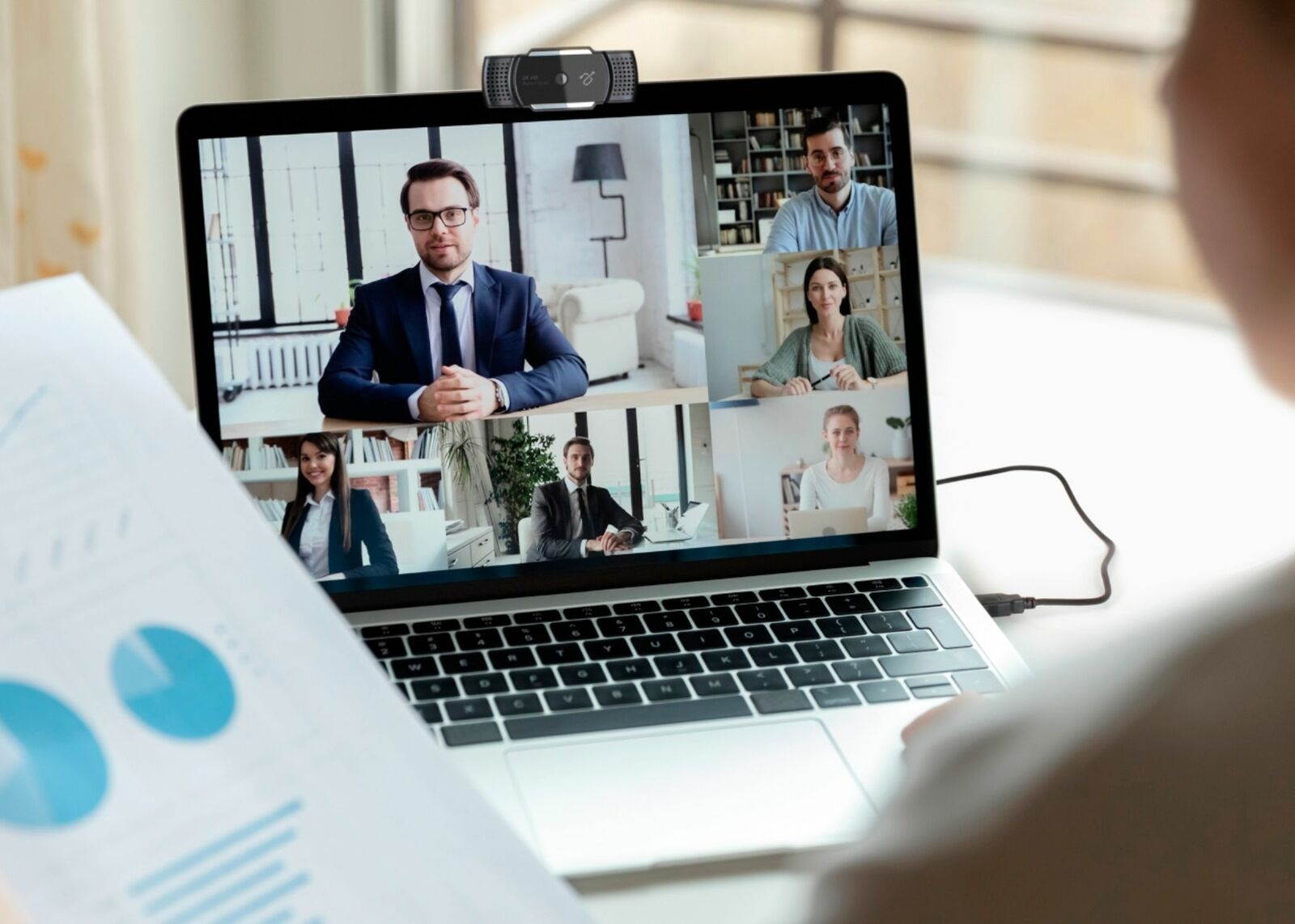 - 2K Ultra Hd Live Broadcast Webcam - Black