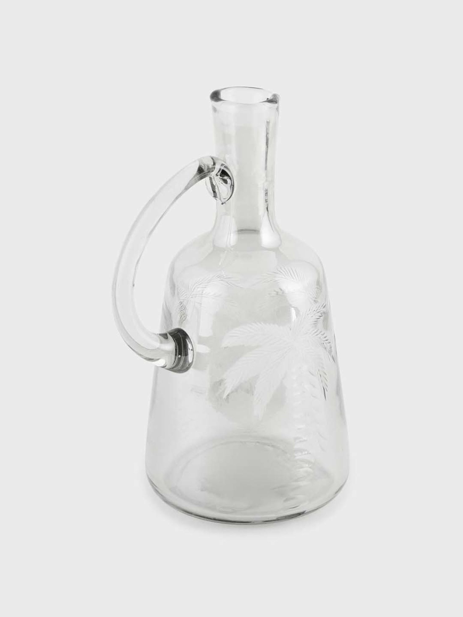 Fabindia Natural Glass Gulab Water Jug (0.55 L)