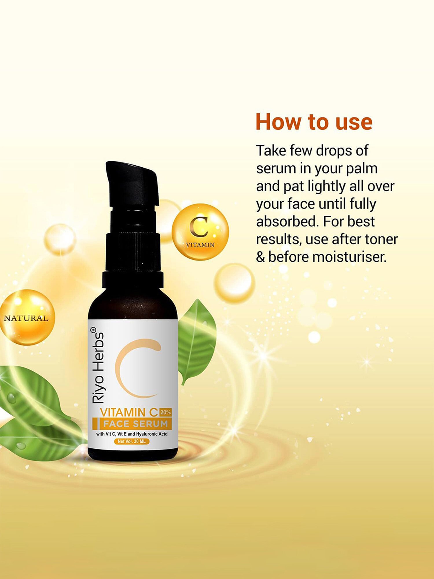 Riyo Herbs Vitamin C Face Serum - 30 ml