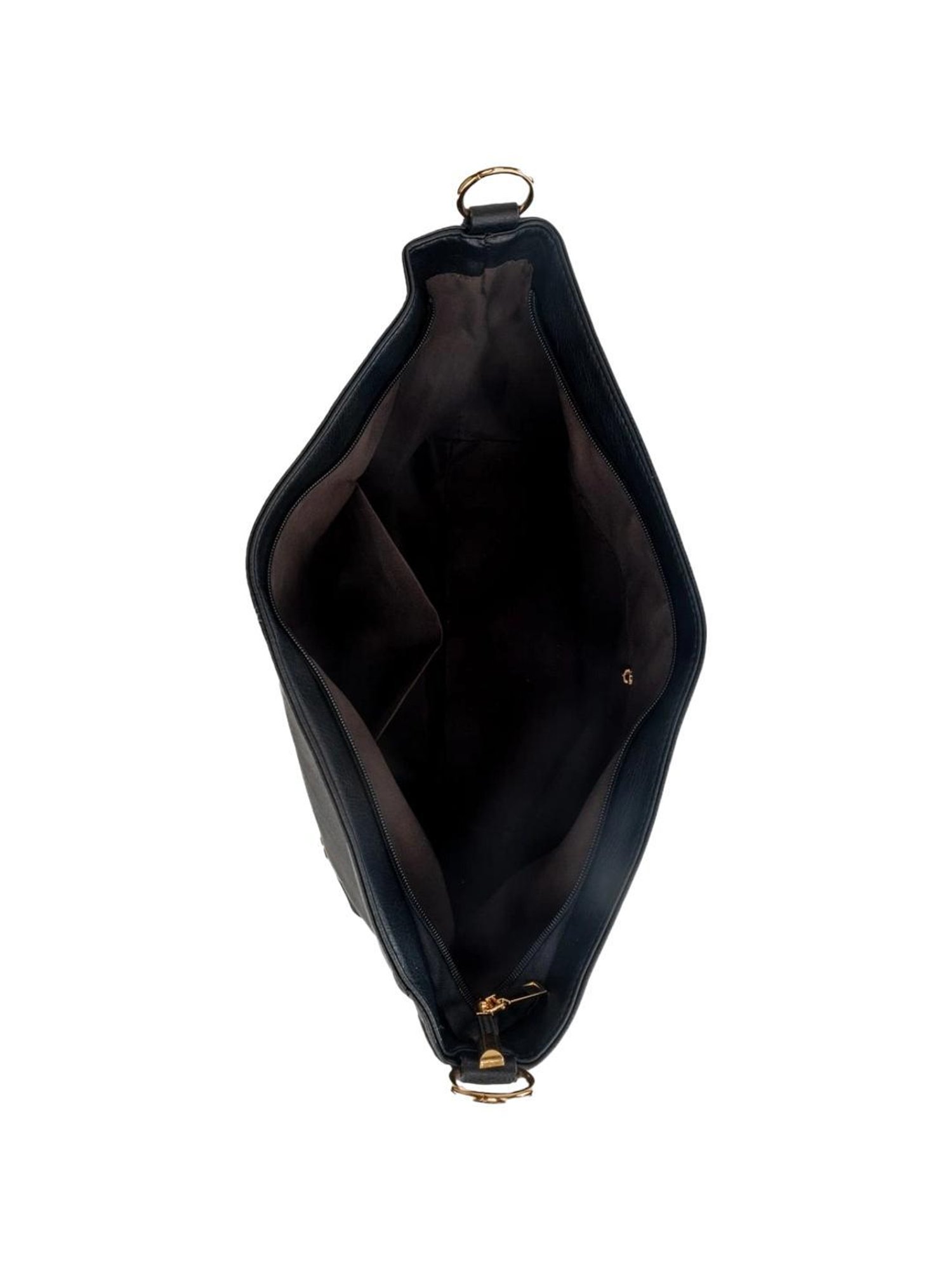 BULCHEE Black Solid Sling Handbag