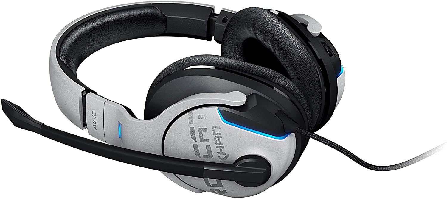 ROCCAT Khan Pro High Resolution Wired Gaming Headset with Microphone- Black