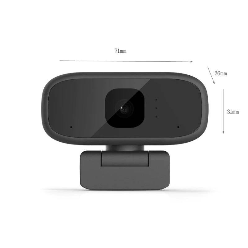 Portable Mini Webcam PC Camera Convenient Live Broadcast with Microphone Digital PXPA