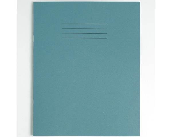 Rhino Exercise Book, 9 x 7 Inches, 48 page, 8mm rules lines, Blue Cover (Pack of 10)