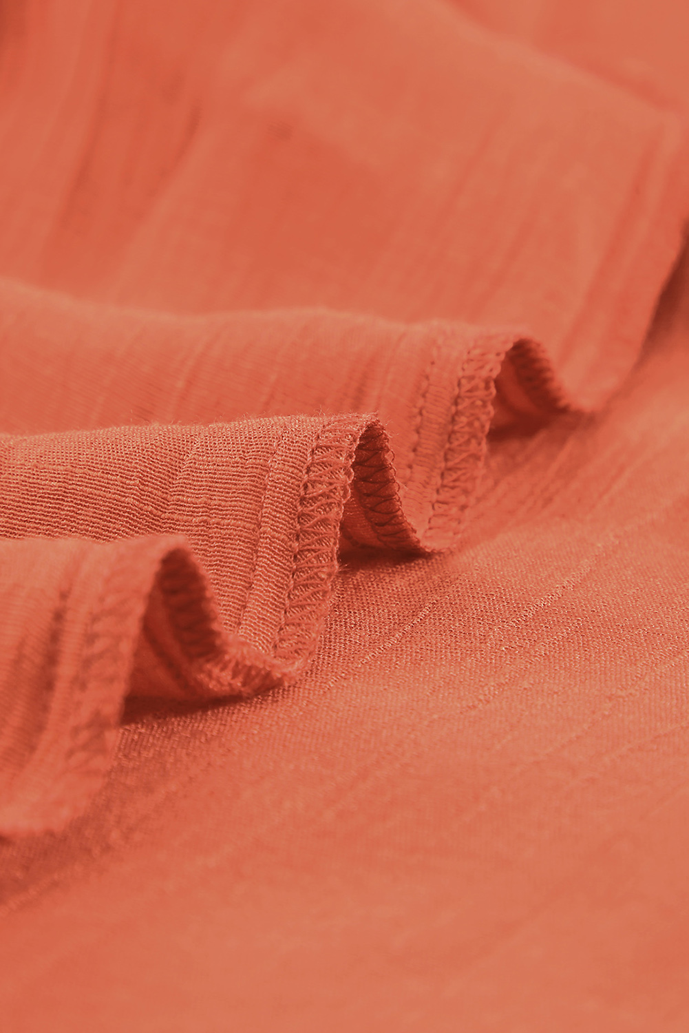 One World Apparel Jacquard Square Neck Short Sleeve Ivory Multi Floral Print Top