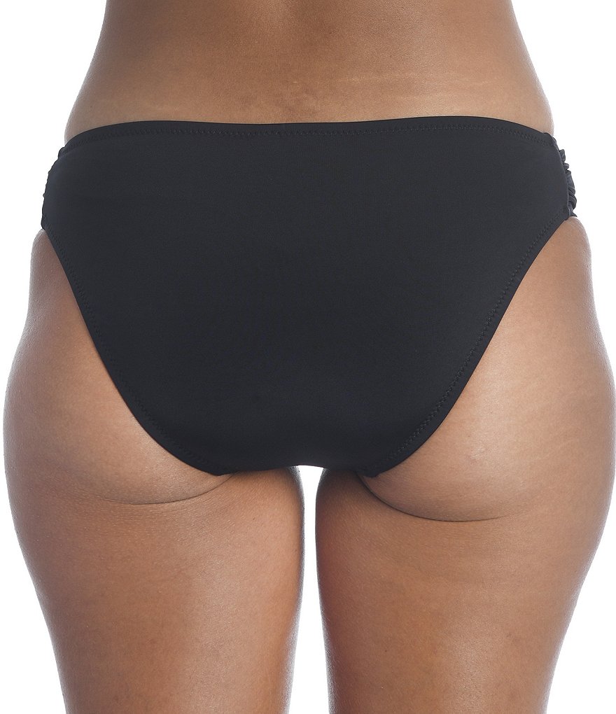 Becca by Rebecca Virtue Color Code Adela Shirred Back Scoop Front Hipster Swim Bottom