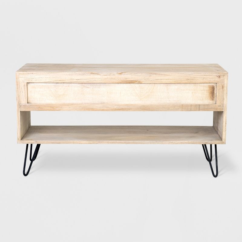 Oliver Mindi Wood Chest Brown - East at Main