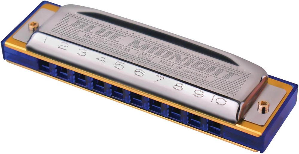 Hohner 595BL Blue Midnight Harmonica Key of C