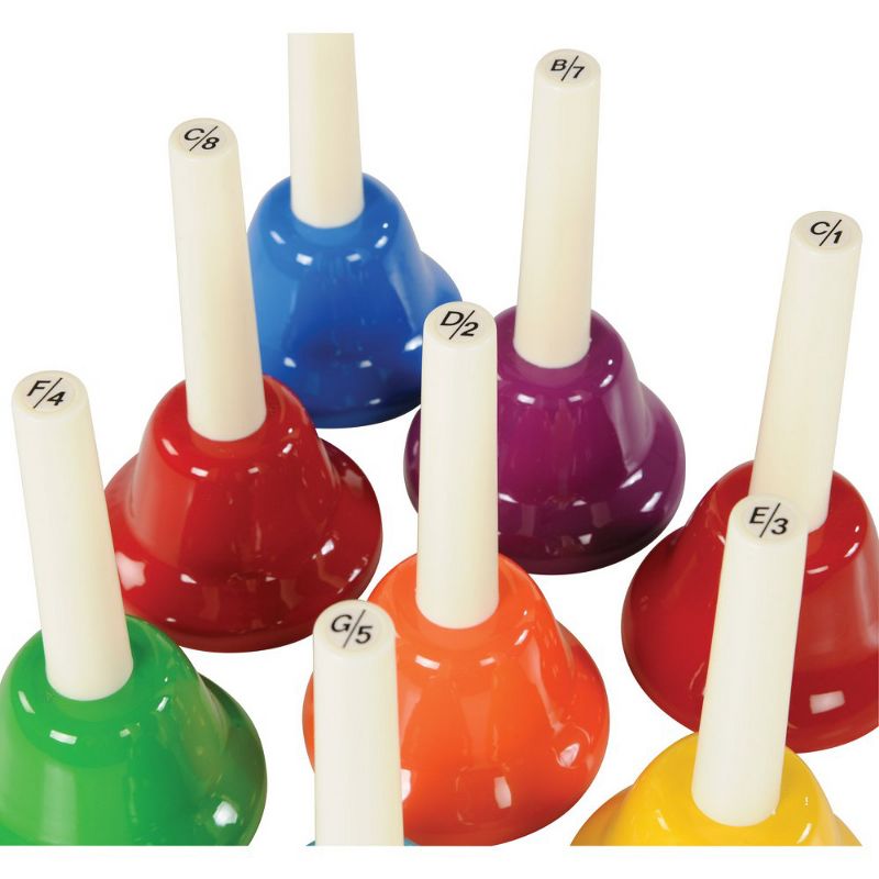 Rhythm Band 8 Note Hand Bell Set