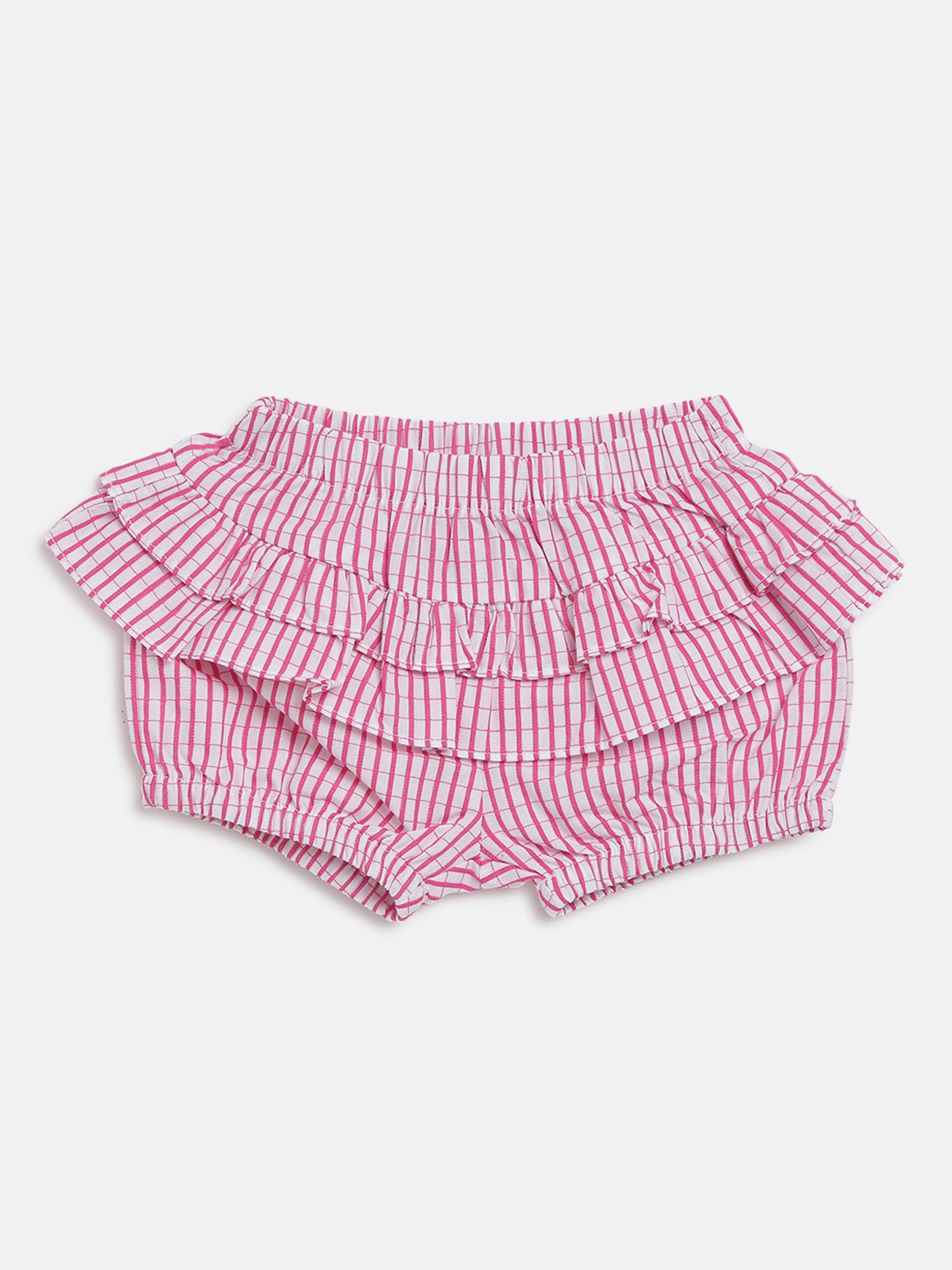 Chicco Kids White & Pink Printed Top with Shorts