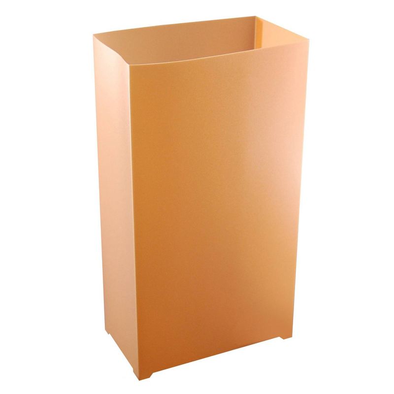 10ct Plastic Luminaria Lanterns Tan