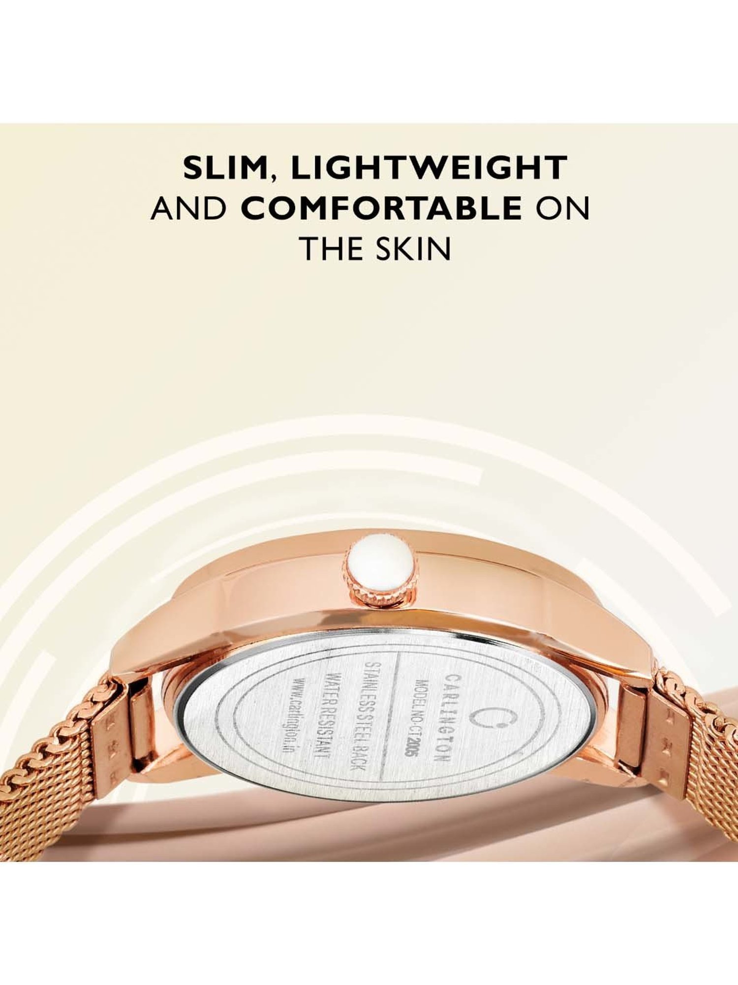 CARLINGTON CT 2005 Analog Watch for Women