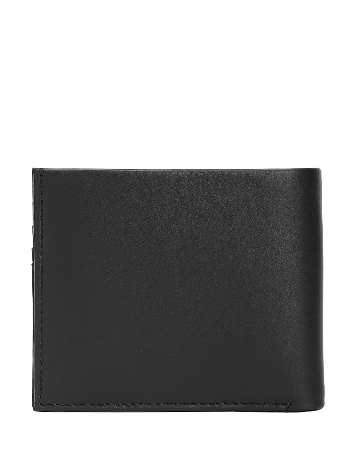 CALVIN KLEIN Black Medium Leather Bi-Fold Wallet