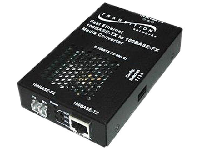 TRANSITION E-100BTX-FX-05 Transceiver