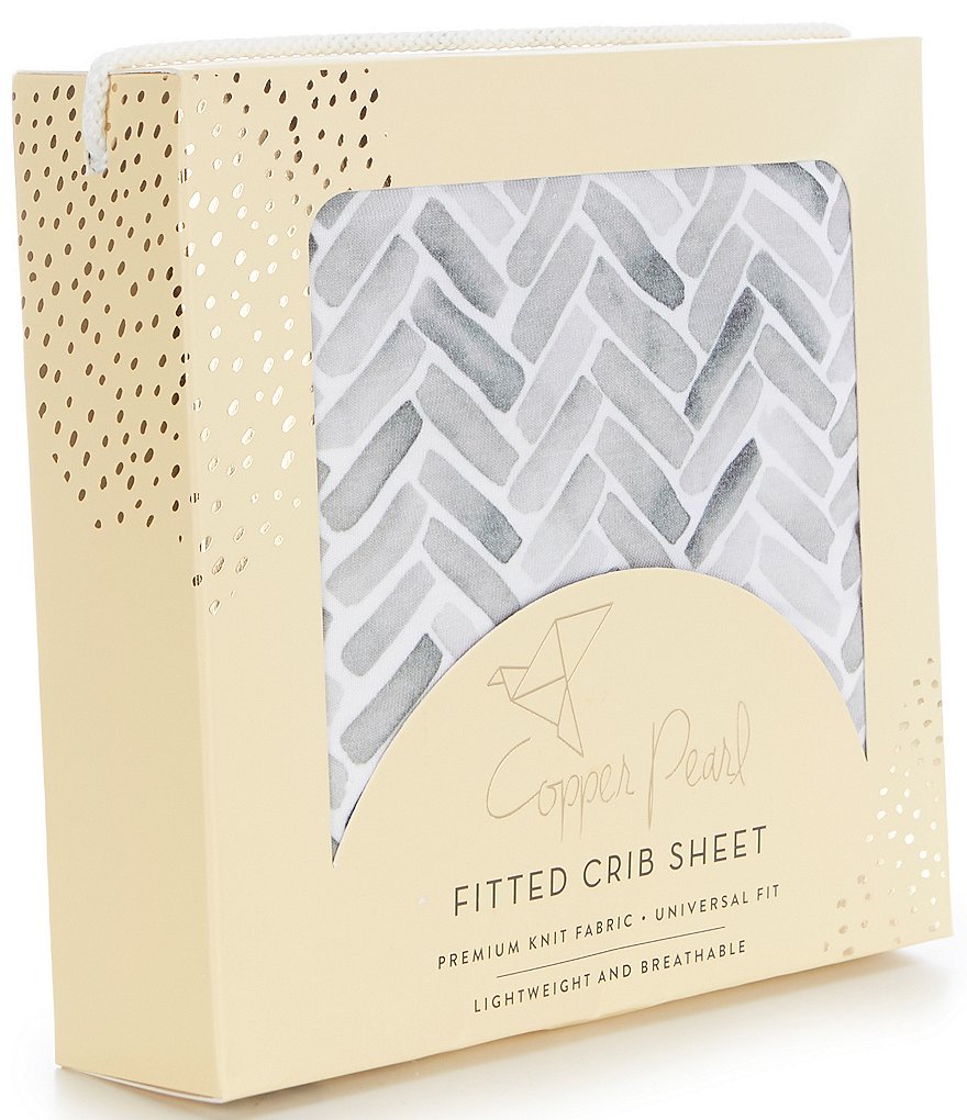 Copper Pearl Baby Alta Premium Crib Sheet