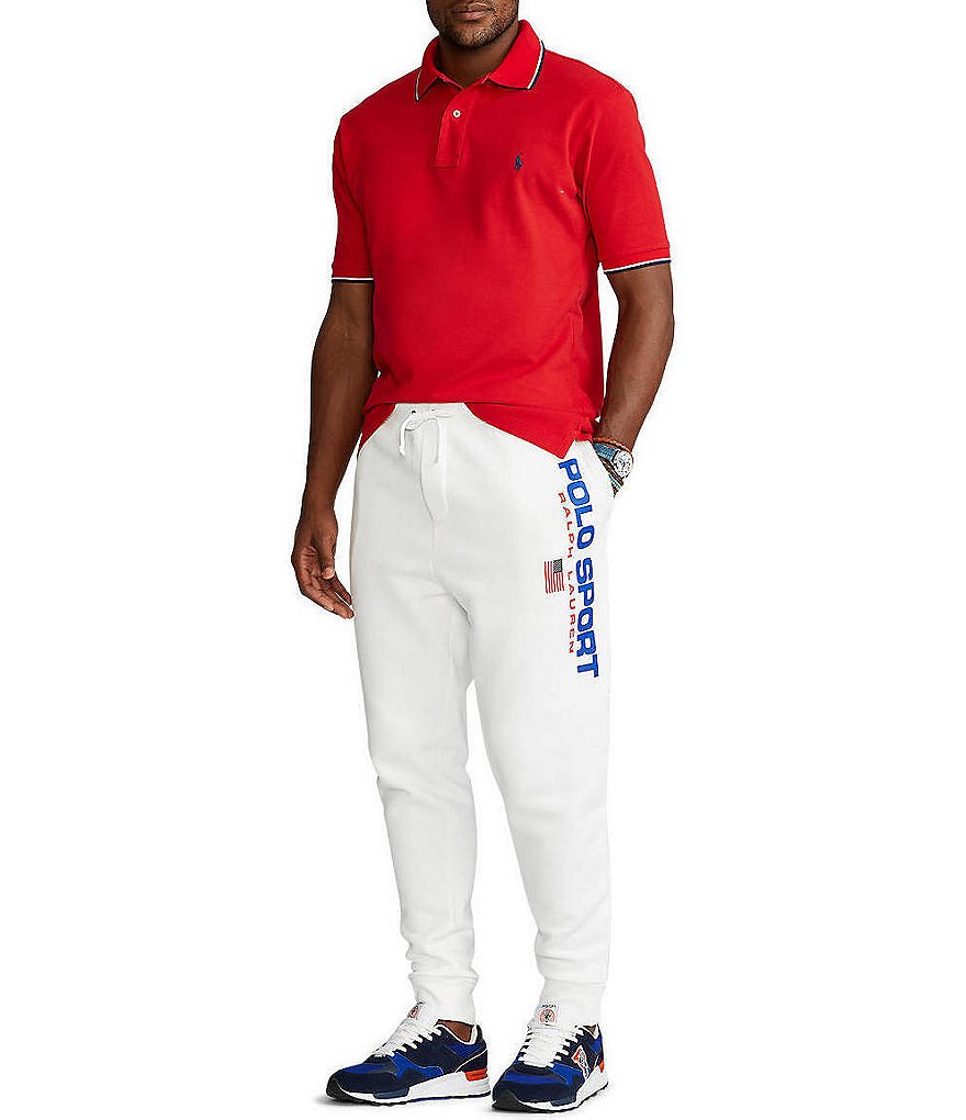 Polo Ralph Lauren Big & Tall Tipped Mesh Short-Sleeve Polo Shirt