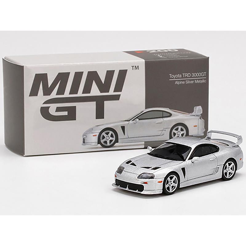 Toyota TRD 3000GT Alpine Silver Metallic Limited Edition to 1800 pcs Worldwide 1/64 Diecast Model Car by True Scale Miniatures