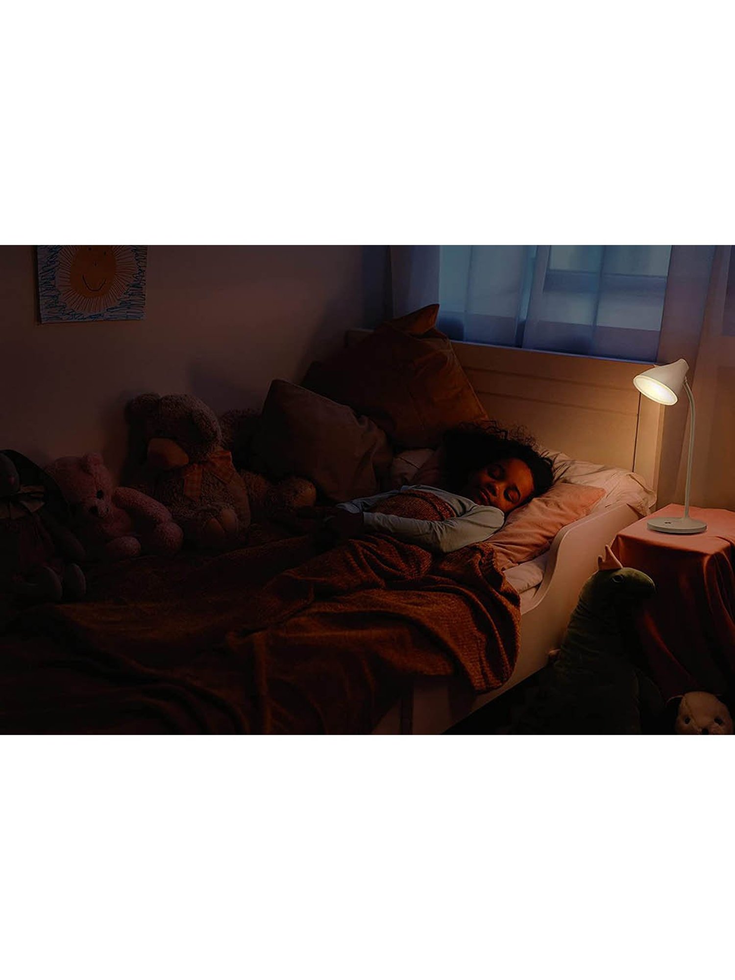 Philips Skyy 581931 5W Rechargeable Table Lamp (White/Chrome)