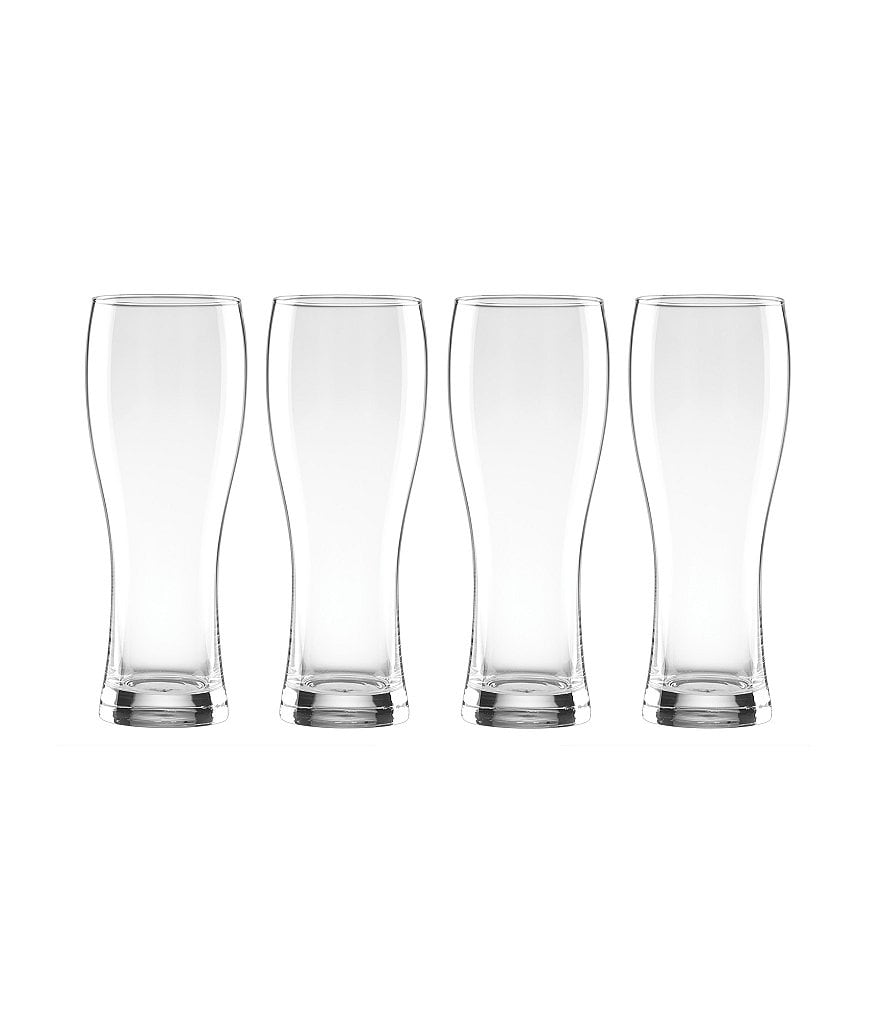 Lenox Tuscany Classics 4-Piece Crystal Wheat Beer Glass Set