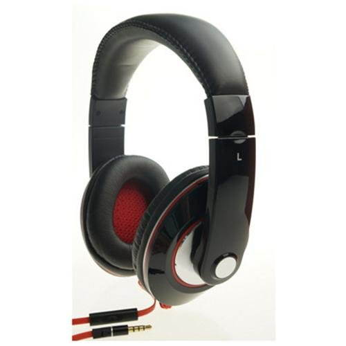 Foldable Overhead Studio-Grade Stereo Headphone with Microphone HF-GH004-BK