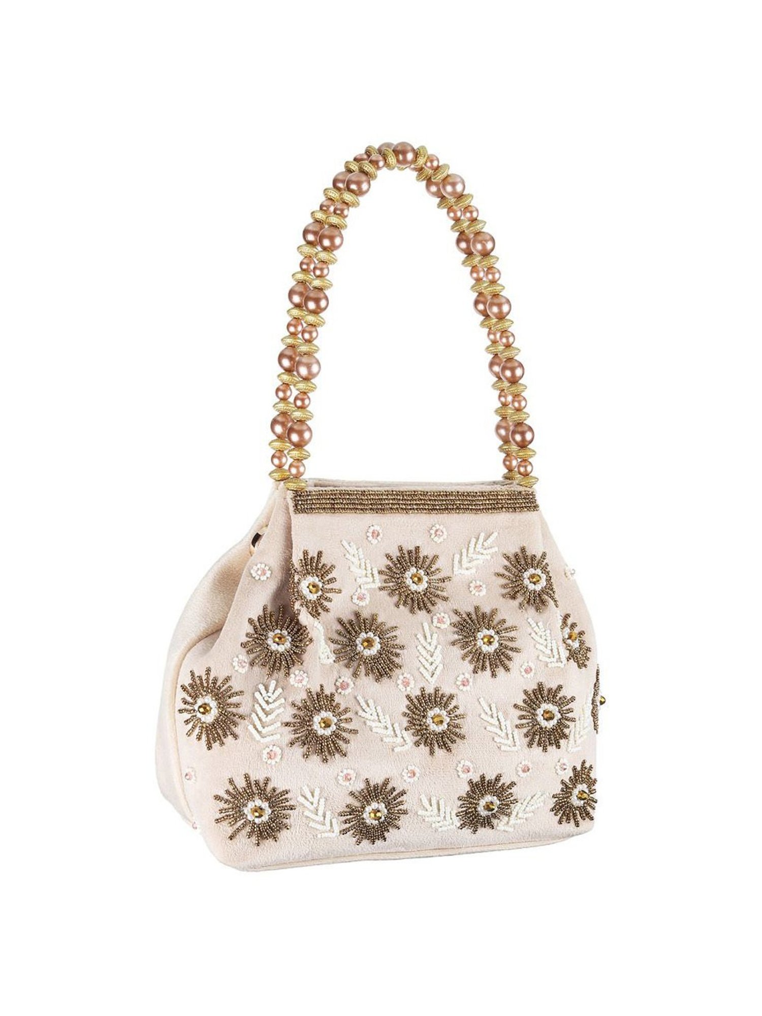 Call It Spring Silver Embellished Potli