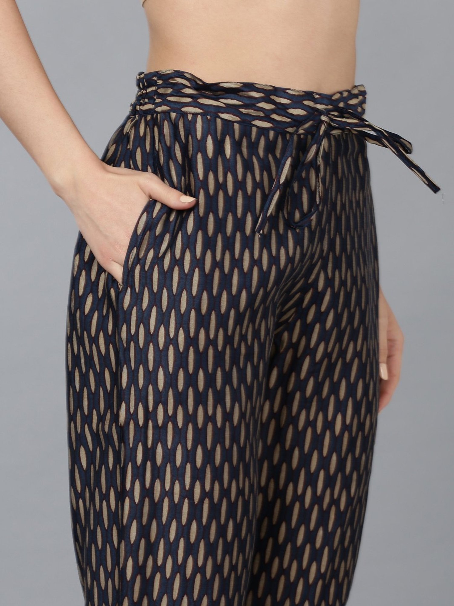 Vaamsi Blue Embroidered Kurta Pant Set With Dupatta