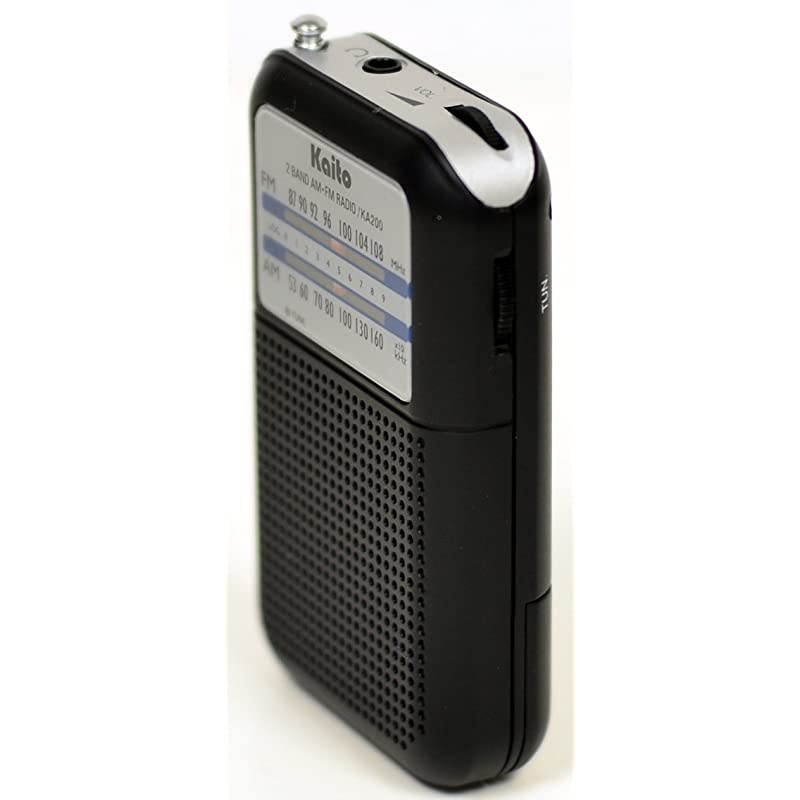 KA200S Pocket AMFM Radio Gray