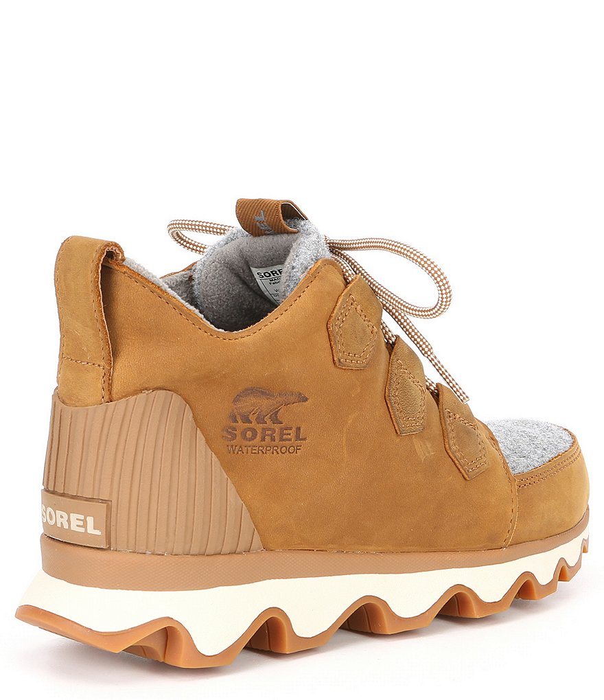 Sorel Kinetic Waterproof Leather Caribou Sneakers