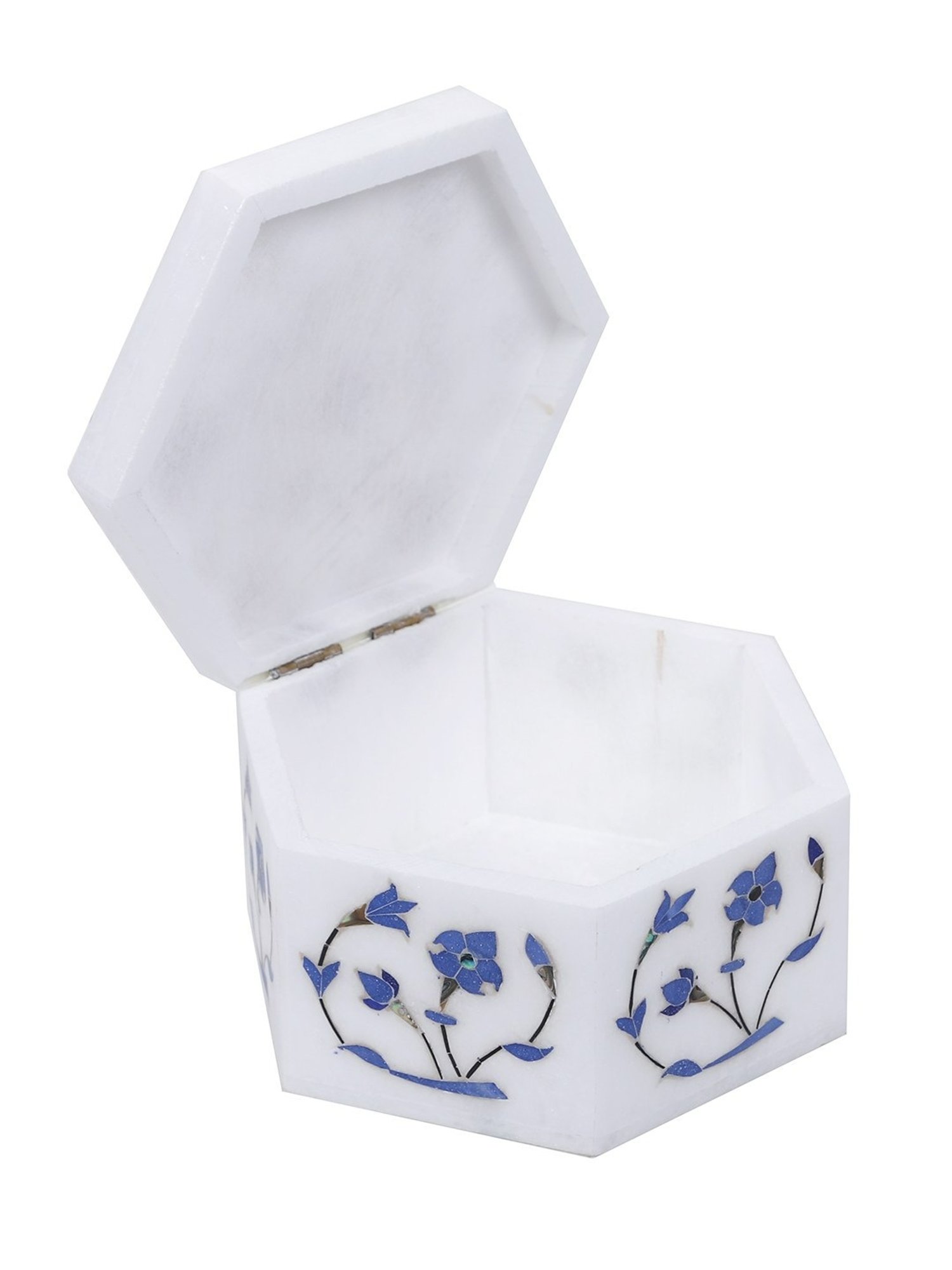 Aapno Rajasthan Blue & White Jewellery box
