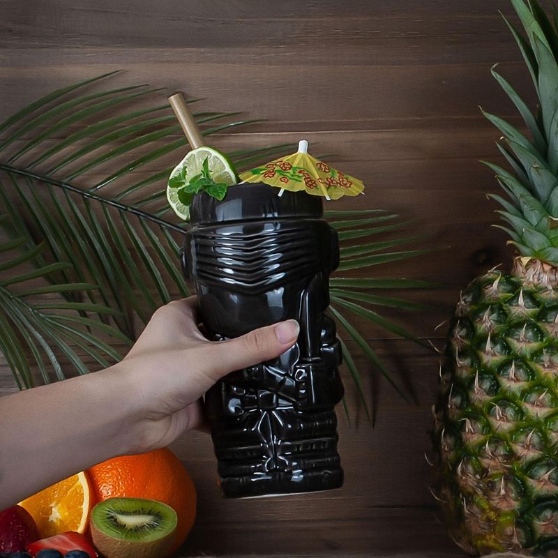 Beeline Creative Geeki Tikis G.I. Joe Snake Eyes Ceramic Mug | Holds 18 Ounces