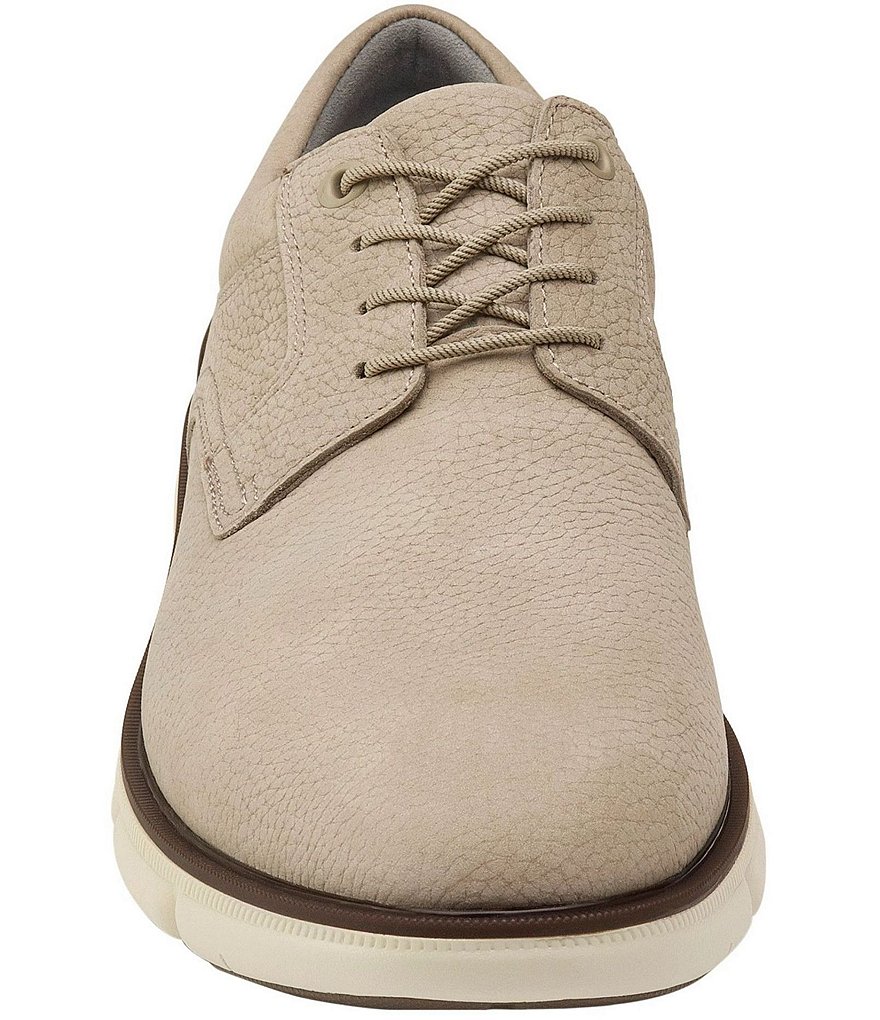 Johnston & Murphy Men's XC4 Tanner Nubuck Plain Toe Lace-Up Oxfords